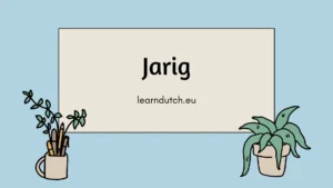 Jarig